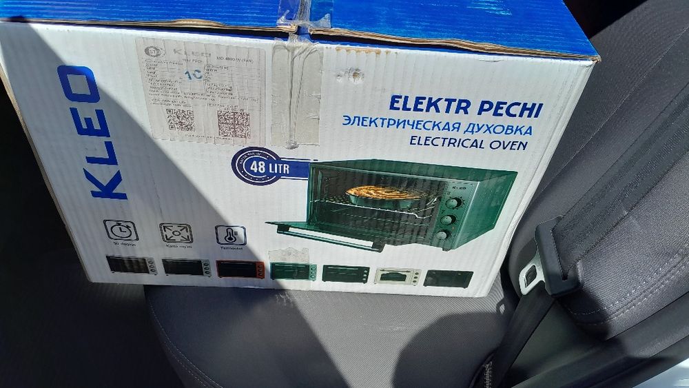 Yangi elektr pechi sotiladi 48 litr.  Электрическая духовка