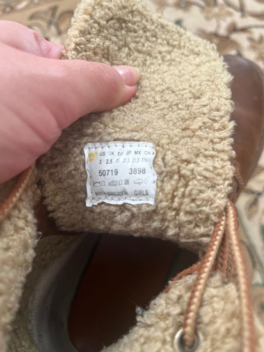 Почти новые ботинки Timberland (оригинал)