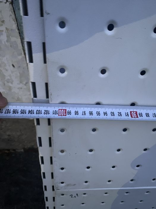 Стеллаж перфорированная панель