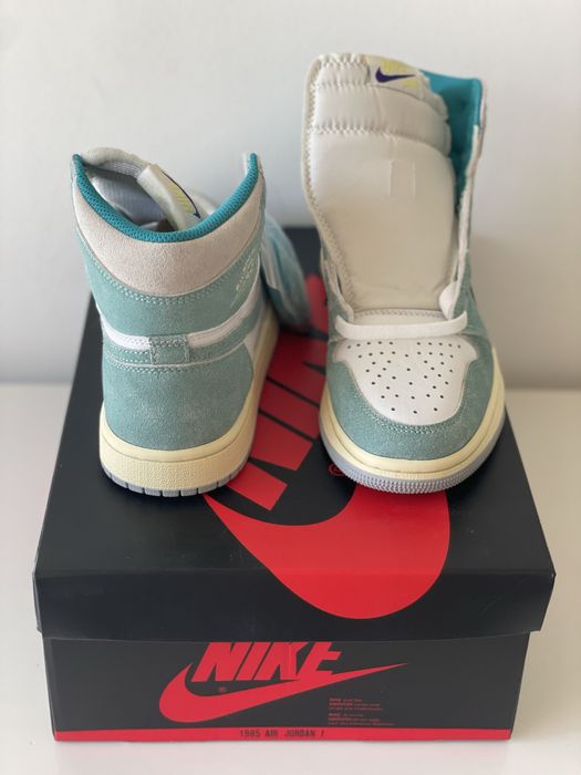 Jordan 1 Retro Turbo Green Air White Hyper Royal Grey