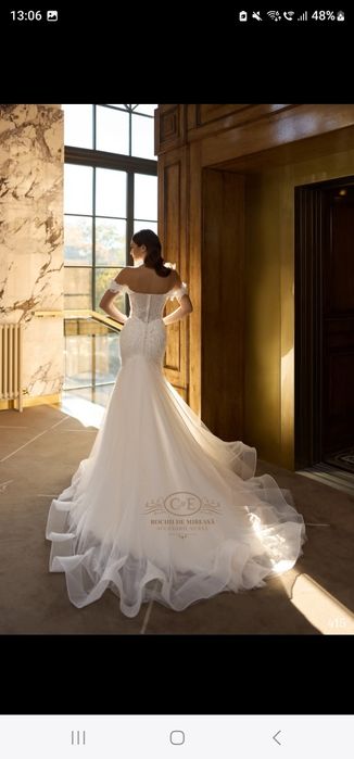 Rochie de mireasa sirena