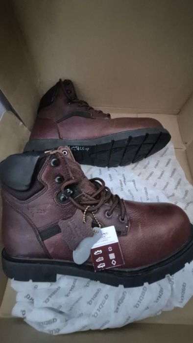 Ботинки мужские кожаные