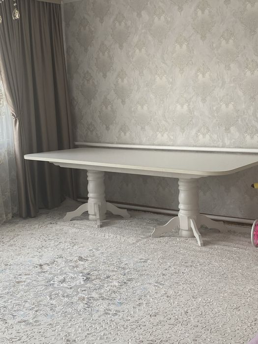 белый стол 250/110