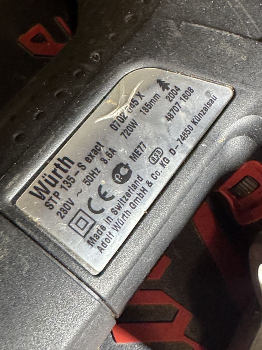 Pendular Wurth STP 135-S cu variator de turatie