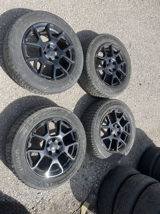 Продавам оригинални джанти от Jeep renegade 2021 година 17цола 5х110/65.1 / 7J.0x17H2 ET-40 Fiat alfa opel Saab