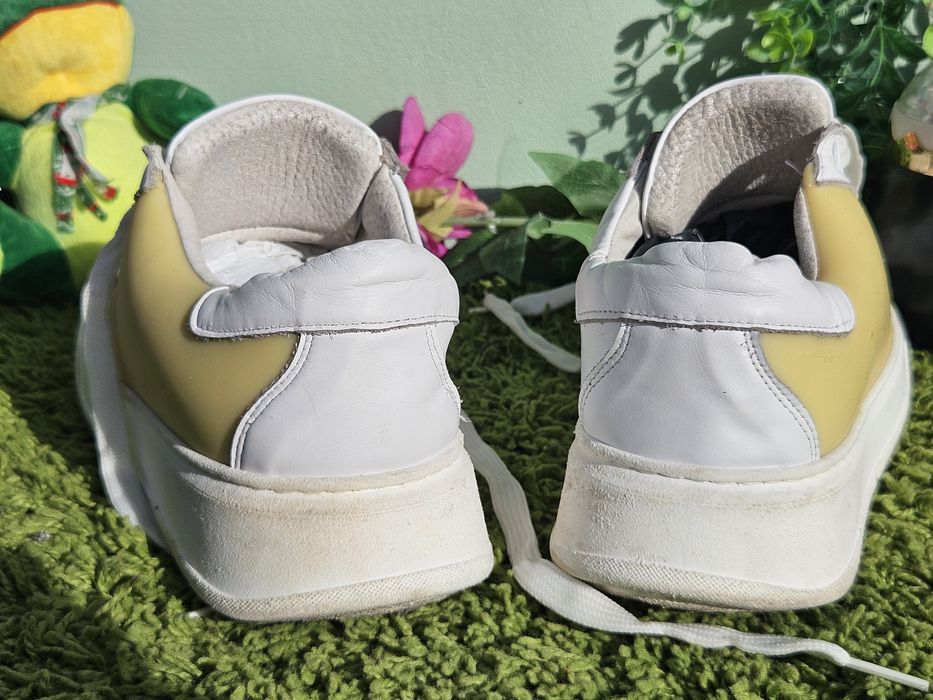 Италиански мъжки кецове от кожа N42