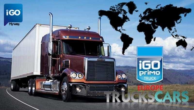 Sisteme GPS & actualizare harti GPS camion iGO Primo / Nextgen 2025