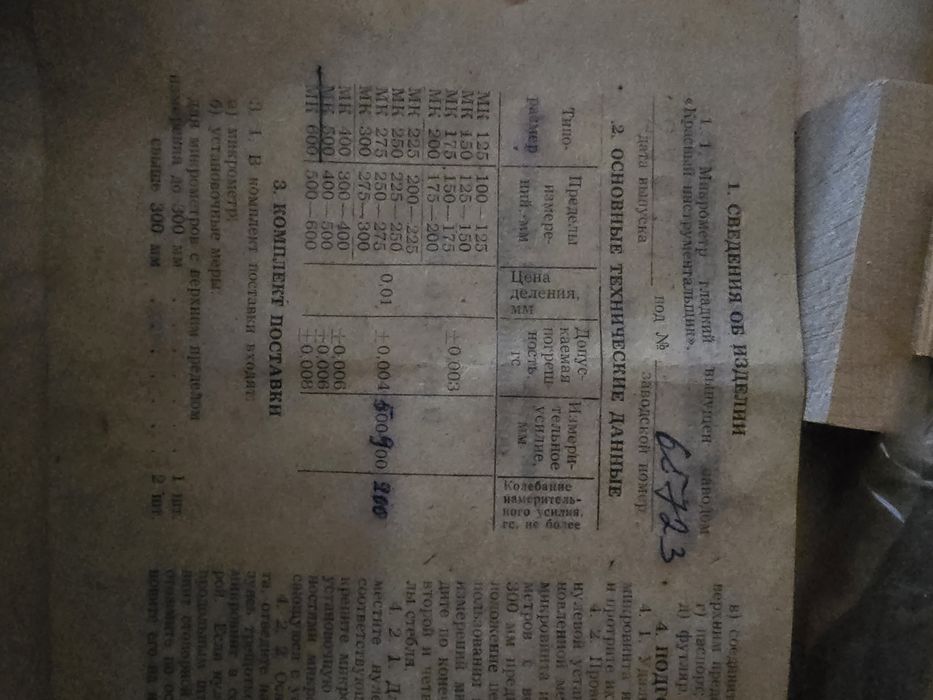 Продам микрометр