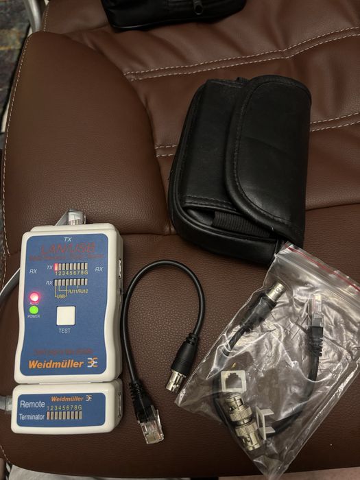 Weidmuller tester retea LAN si USB