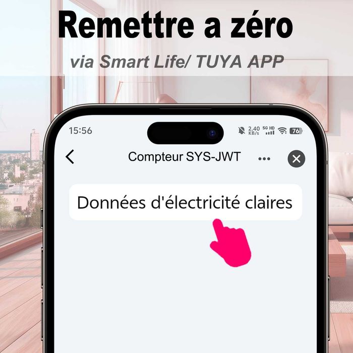 TONGOU WiFi електромер 240V 50А с LCD и защита