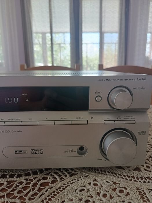 Pionier SX-316-S Receiver Home cinema 5.1 Dolby DTS (necesită transformator 220V-120V)