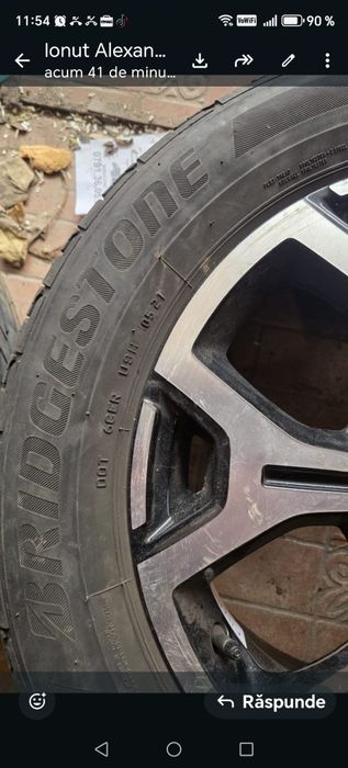 Set jante - roti complete Duster Dacia r17