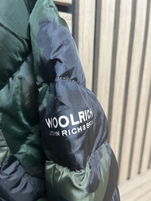 WOOLRICH : Light Down Camo Jacket - Леко яке с 90% пух размер ХЛ