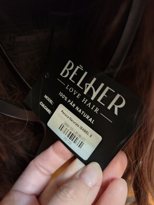 Peruca Isabel Bel hair din par natural noua