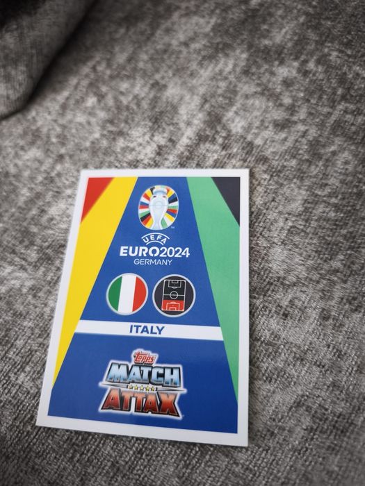 Card Giorgio Chellini-signature rare match ațax euro 2024