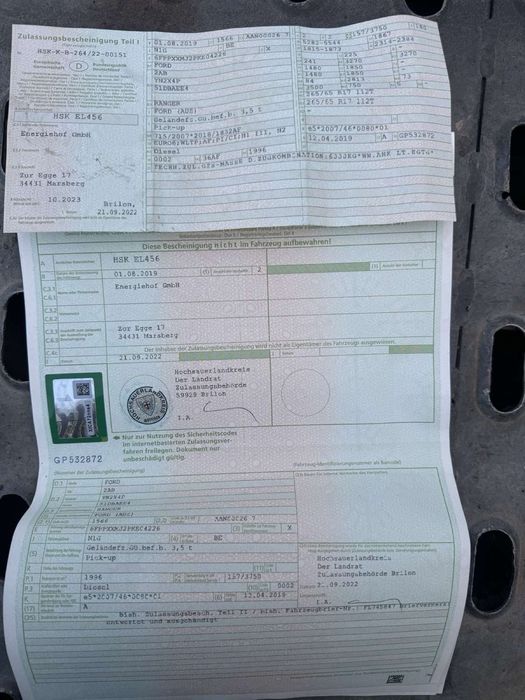 Форд Рейнджър за части Ford Ranger 2019г 2.0 дизел 213к.с автоматик