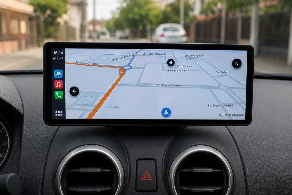Мултимедия Навигация с Камера за Паркиране Android Auto Apple CarPlay