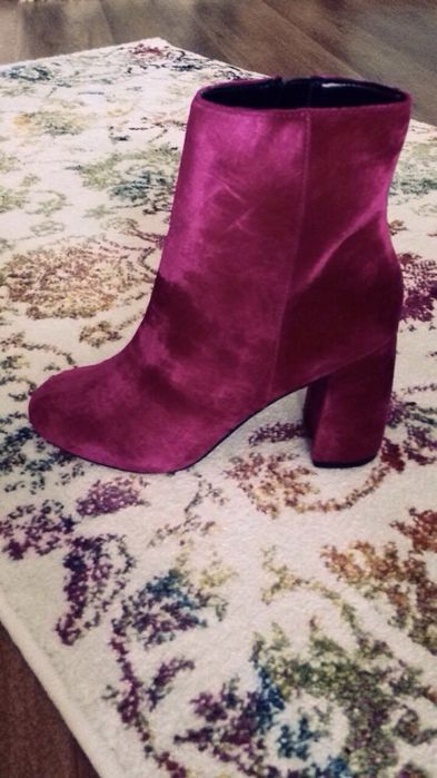 Botine noi catifea 39