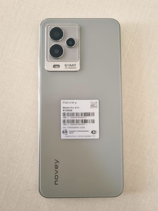 Xolati yangi 1 oy bo'lgani yo'q  Novey pro K10 Xotira 8/128 gb