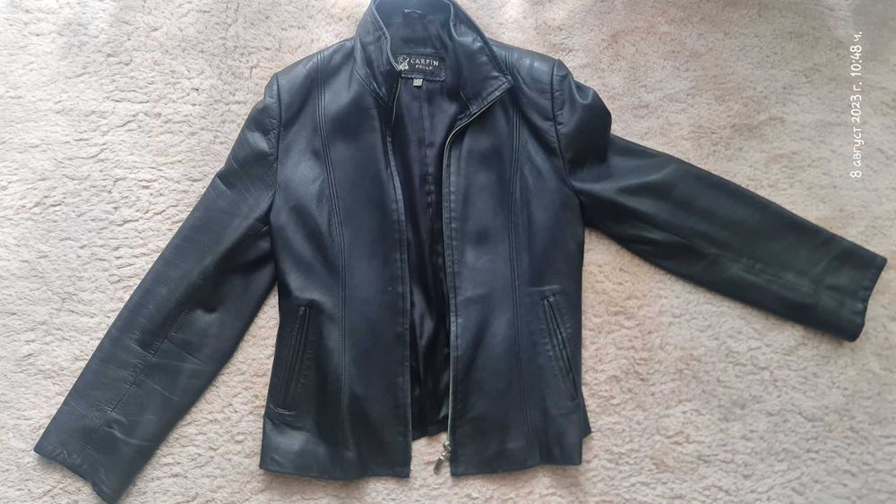 Дамско кожено яке