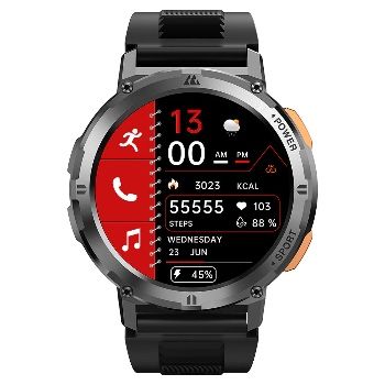 Ceas Smartwatch Kospet Tank T2 Silver - NOU/Sigilat