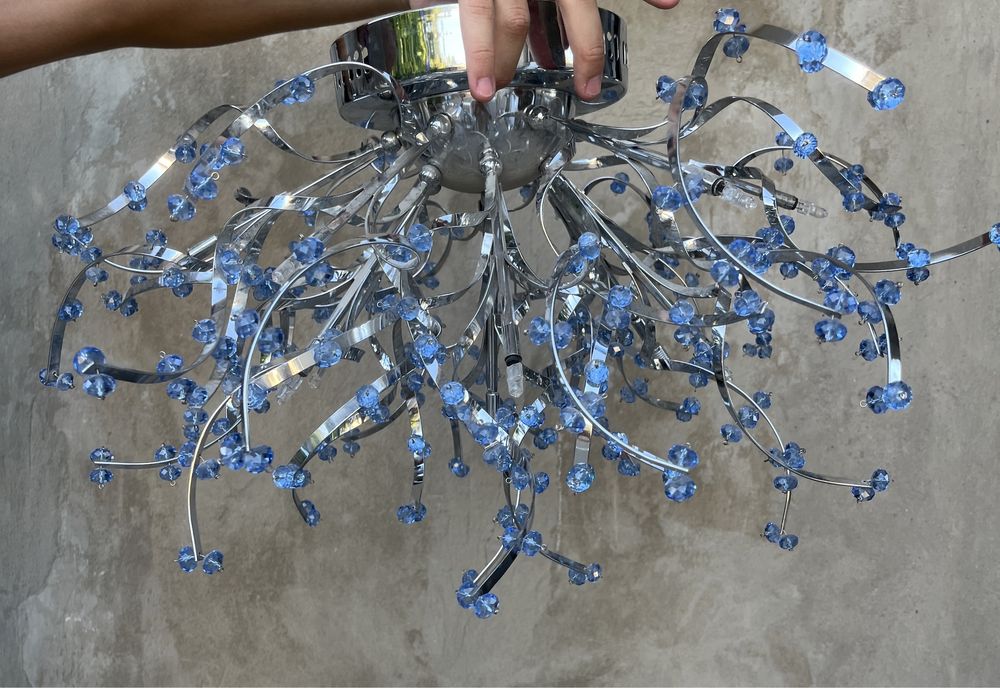 Люстра нержавейка