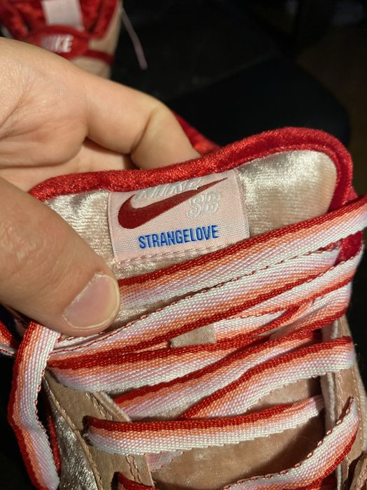 strangelove dunks cu sticker adidasi