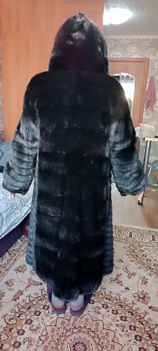 Шуба норковая б/у