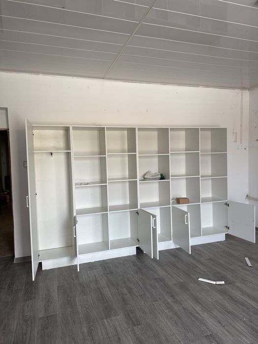 Офисная мебель шкаф белый