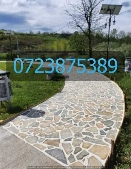 Pavaj Indestructibil din Piatră de Munte