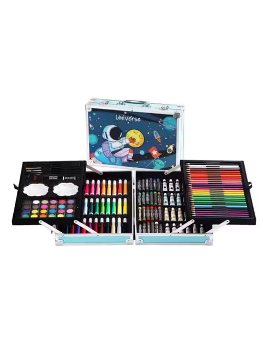 Набор для рисования и творчества в чемодане