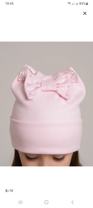 Продам шапочку на осень, весну, на девочку