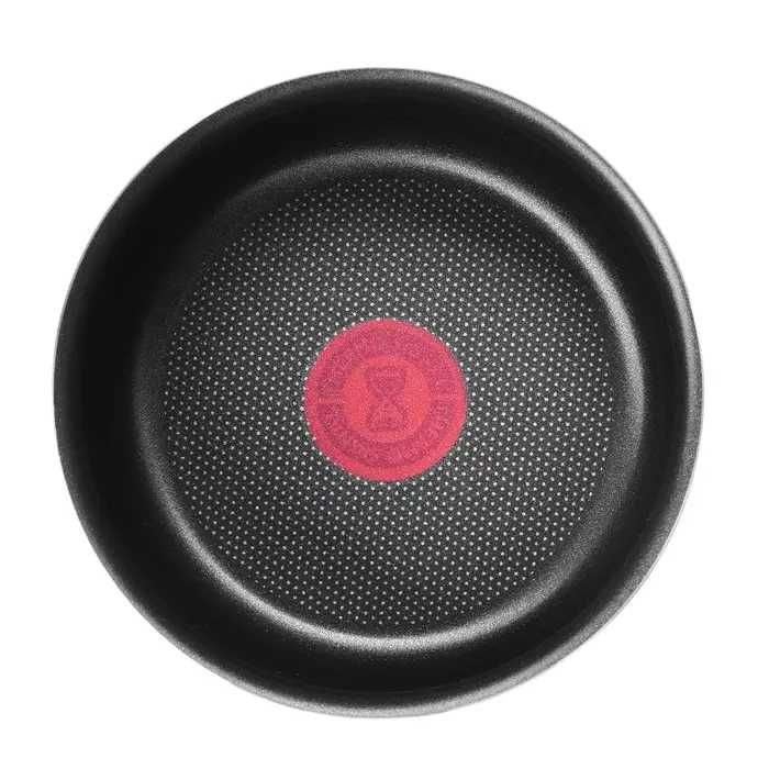 Set vase TEFAL Easy Cook & Clean L1539843, 13 piese, 16-28cm, aluminiu, negru nou sigilat
