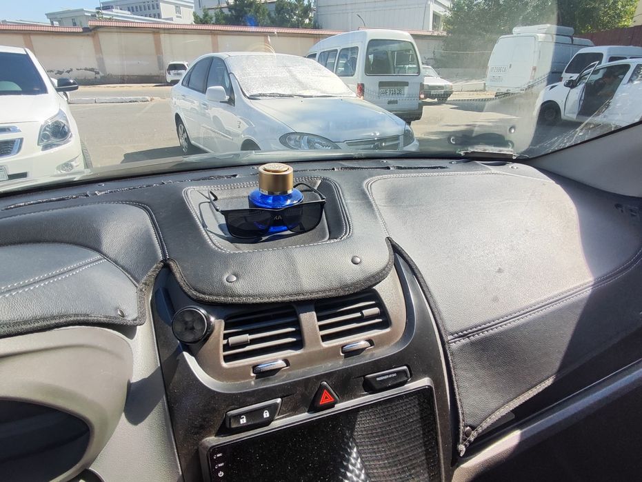 Накидка кобальт кожа