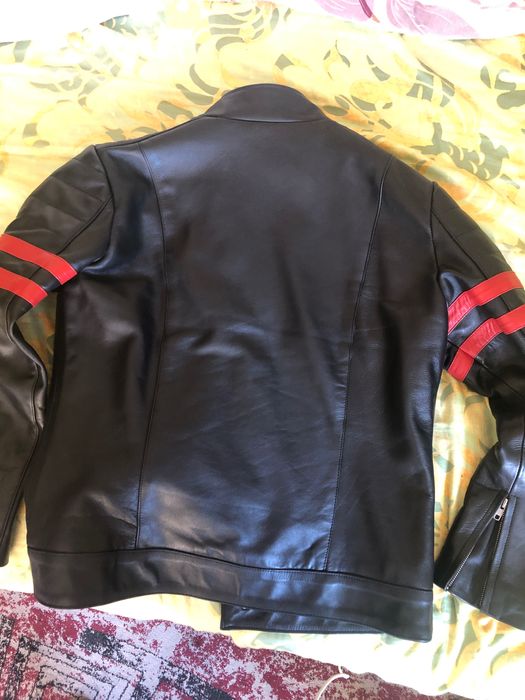 Кожено спортно яке