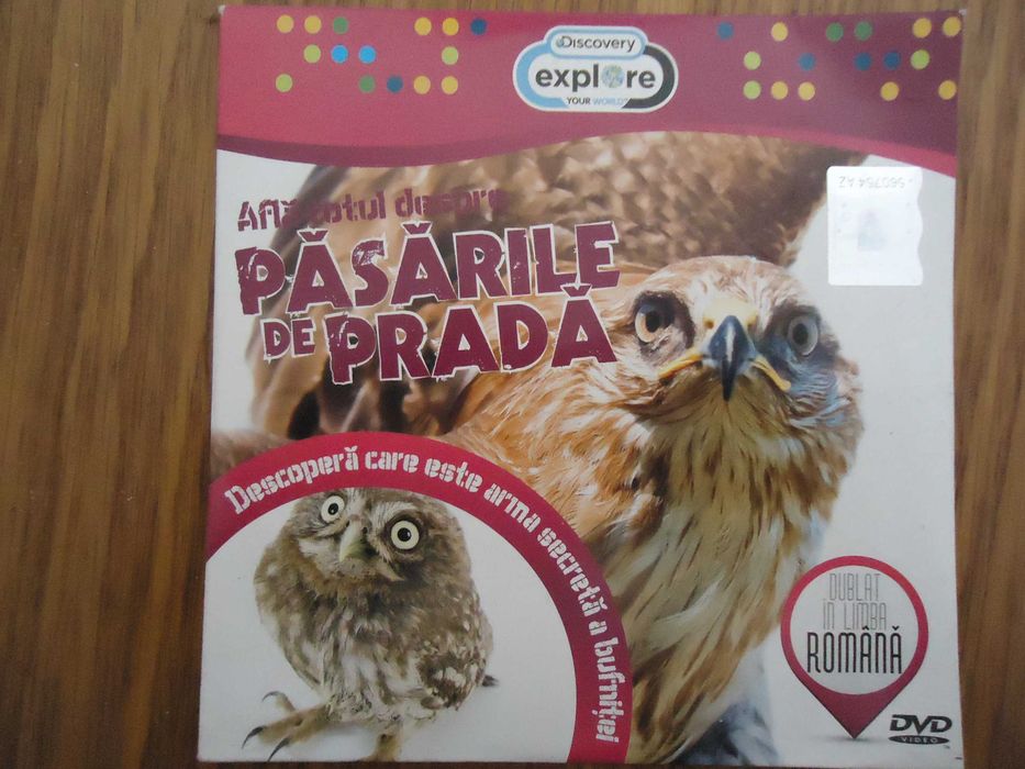Vand 10 DVD-uri documentare Discovery Channel și Animal Planet
