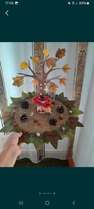 Осенние поделки  для  всех