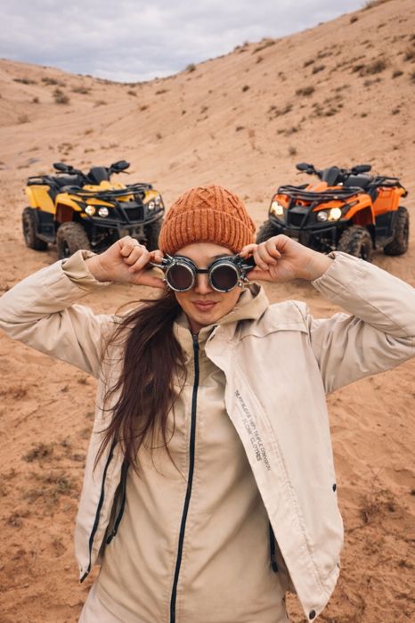 Очки стимпанк с шипами — эффектный