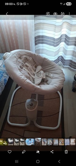 Детска  бебешка люлка
