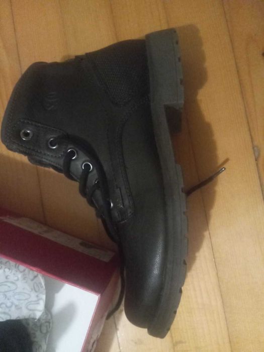 s'Oliver - немски зимни кожени ботуши, 42/43 номер