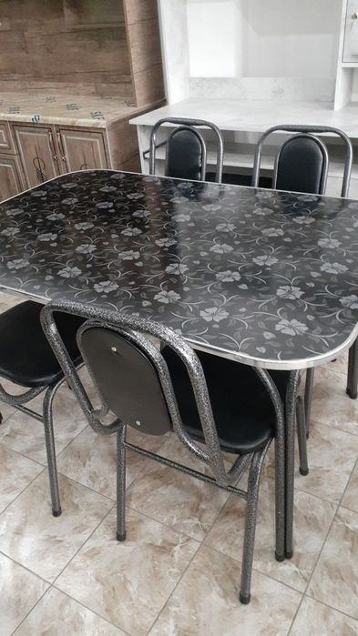 6 kishilik stol stullar optim narhda