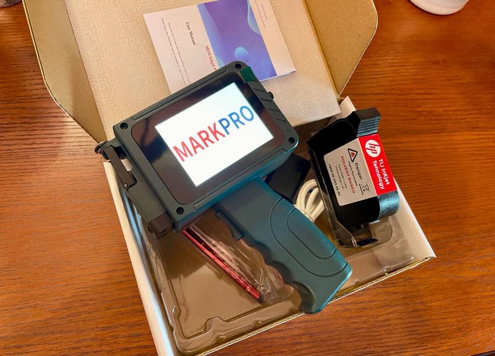 Маркиратор каплеструйный ручной дата сана датер QR штрих код принтер