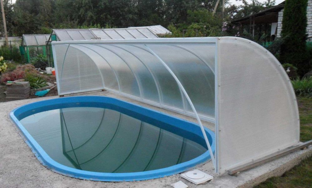 Продаём сотовый поликарбонат для бассейнов