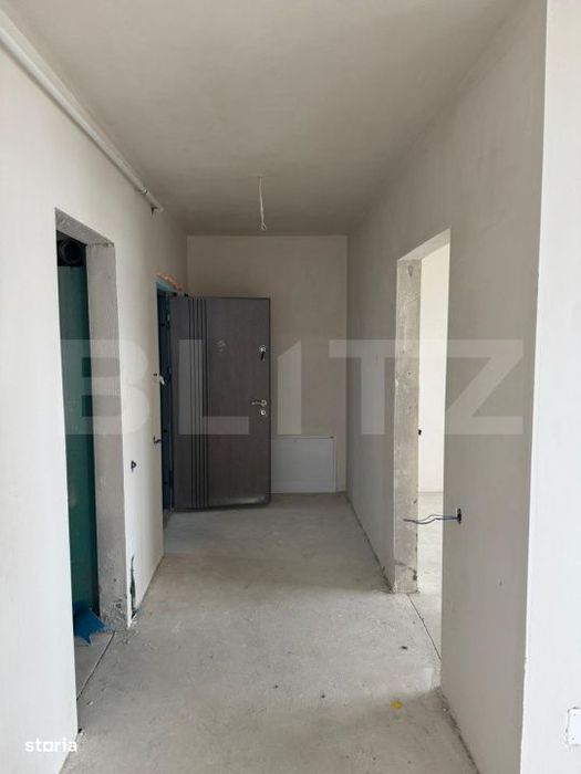 Apartament semifinisat, finisaje la cerere, terasa, parcare, lift, zon — fotografia 3