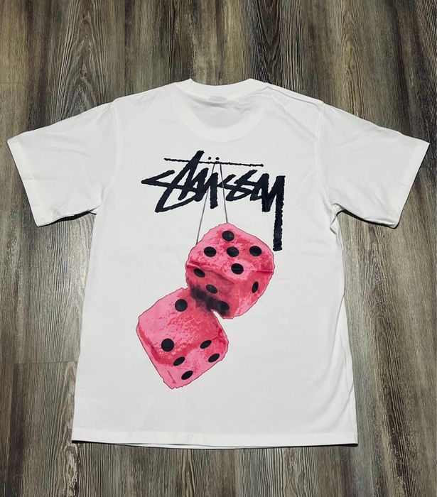Tricou supreme palm angels si stussy