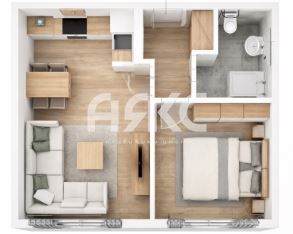 Двустаен апартамент в кв. Левски Г до  новострояща се метростанция