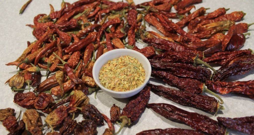 Семена острого жгучего перца самосбор