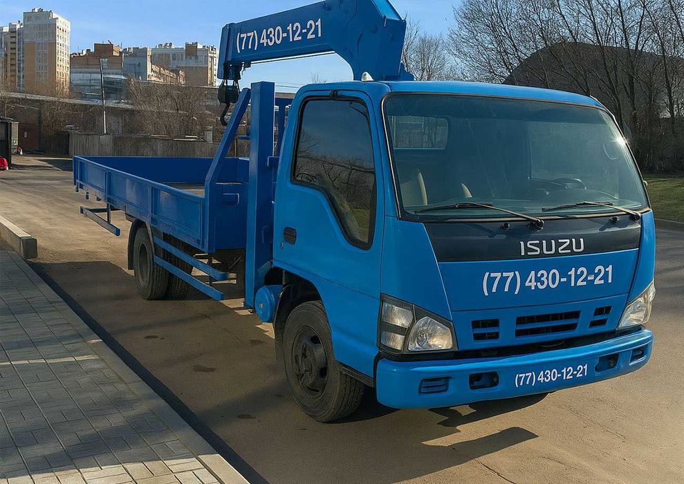 Manipulyator xizmati Toshkent 24/7 | Услуги Кран Манипулятор 24/7