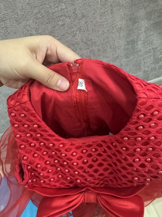 Платья красная детская