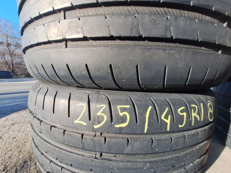 Vând 4 anvelope vara 235/45r18 dot 2022  Goodyear